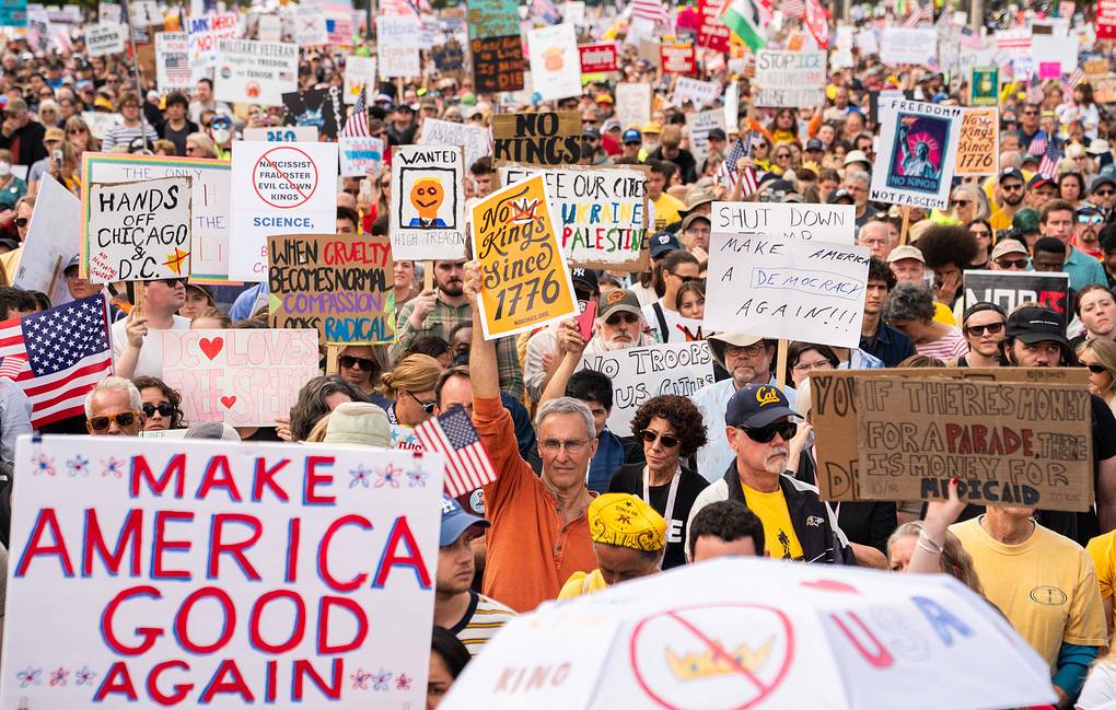 Massive 'No Kings' Protests Sweep US: Organizers Claim 7 Million March Against Authoritarianism