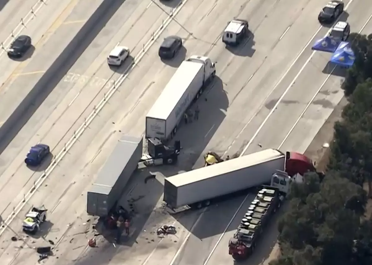 REPORT I-10 Big Rig Driver Jashanpreet Singh, 21, Suspected in Deadly DUI Crash Was in U.S. Illegally