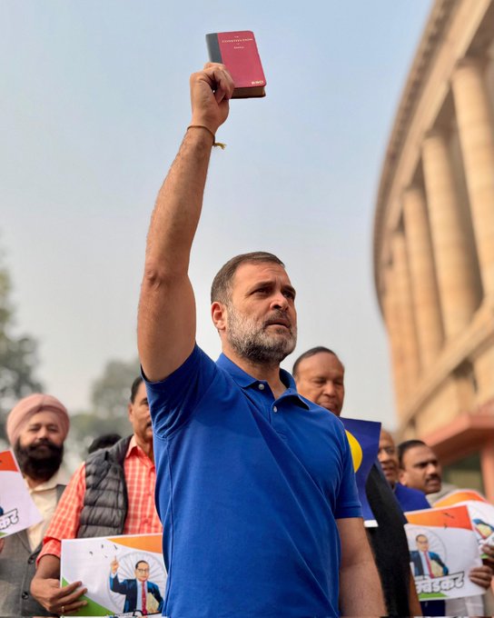 Gandhi's Vow: "I Will Not Allow Any Attack on India's Constitution"