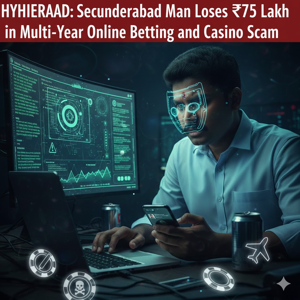 HYDERABAD: Secunderabad Man Loses ₹75 Lakh in Multi-Year Online Betting and Casino Scam