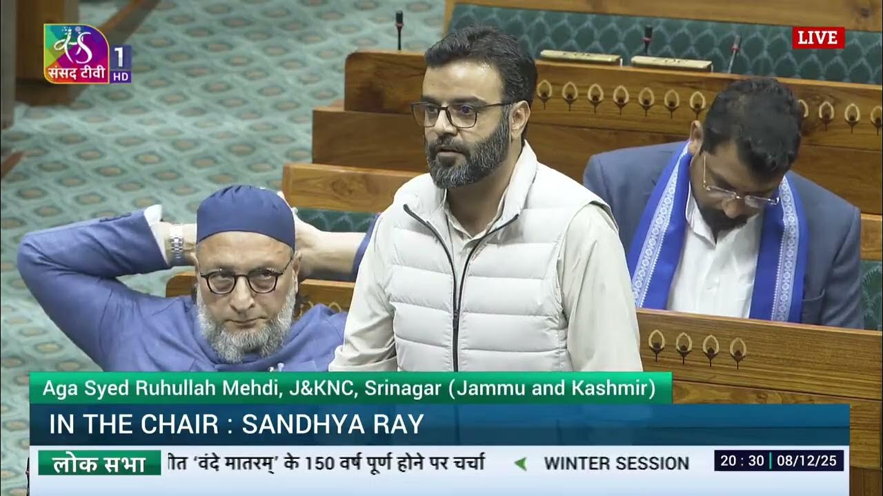 'Muslims Fought for Nation's Freedom, Can Also Fight for Freedom Within': Aga Ruhullah's Fiery Lok Sabha Address