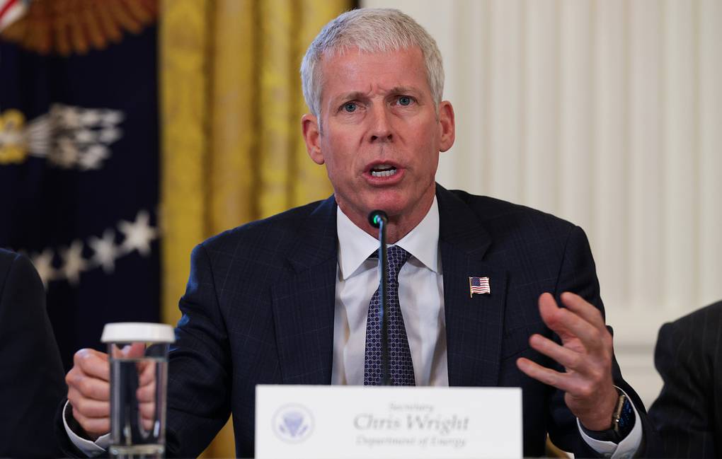 US Secretary of Energy Chris Wright