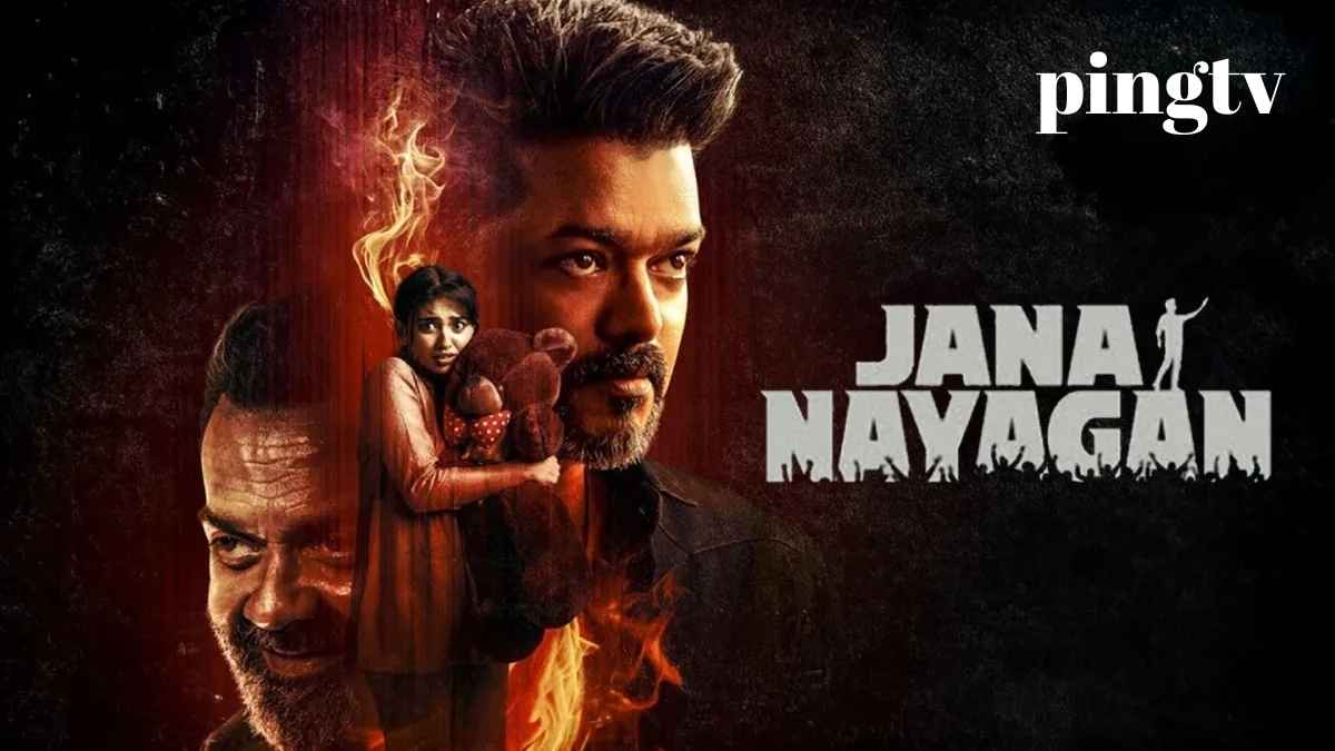 Actor Vijay in Jana Nayagan movie poster - Censor Board Controversy.